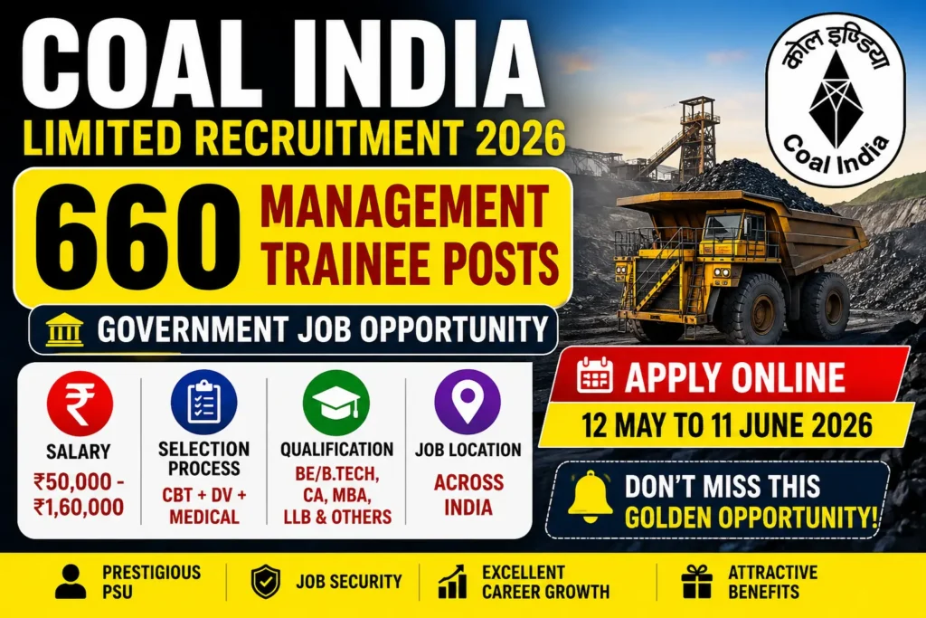 coal-india-limited-management-trainee-recruitment